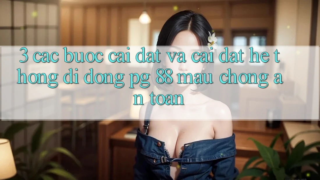3. Các bước Cài đặt Và Cài Đặt Hệ thống di động PG 88 Mau Chóng, An Toàn