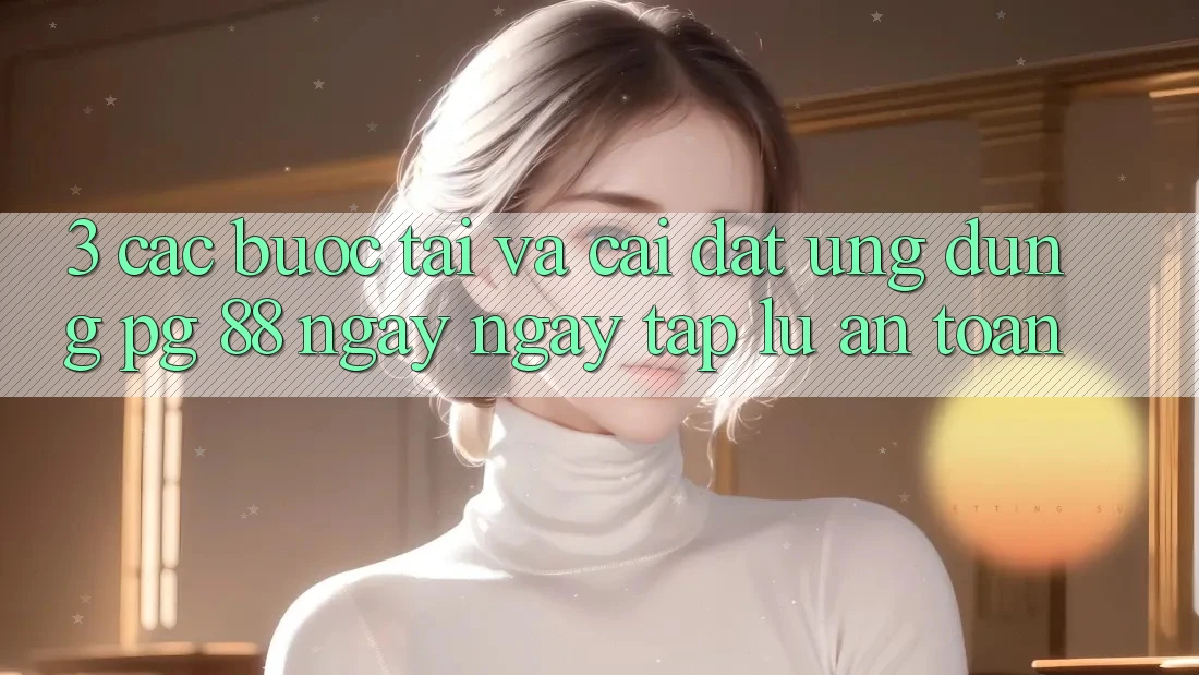3. Các bước Tải Và Cài Đặt Ứng dụng PG 88 Ngay ngay tắp lự, An Toàn