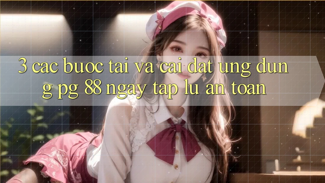 3. Các bước Tải Và Cài Đặt Ứng dụng PG 88 Ngay tắp lự, An Toàn