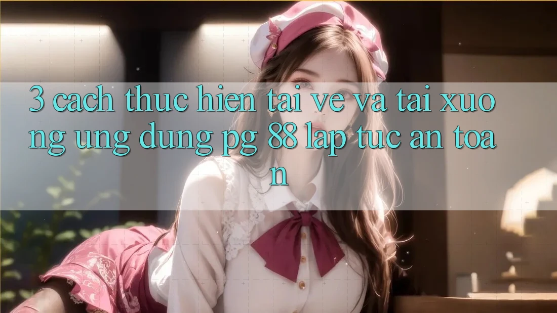 3. Cách thực hiện Tải về Và Tải xuống Ứng dụng PG 88 Lập tức, An Toàn