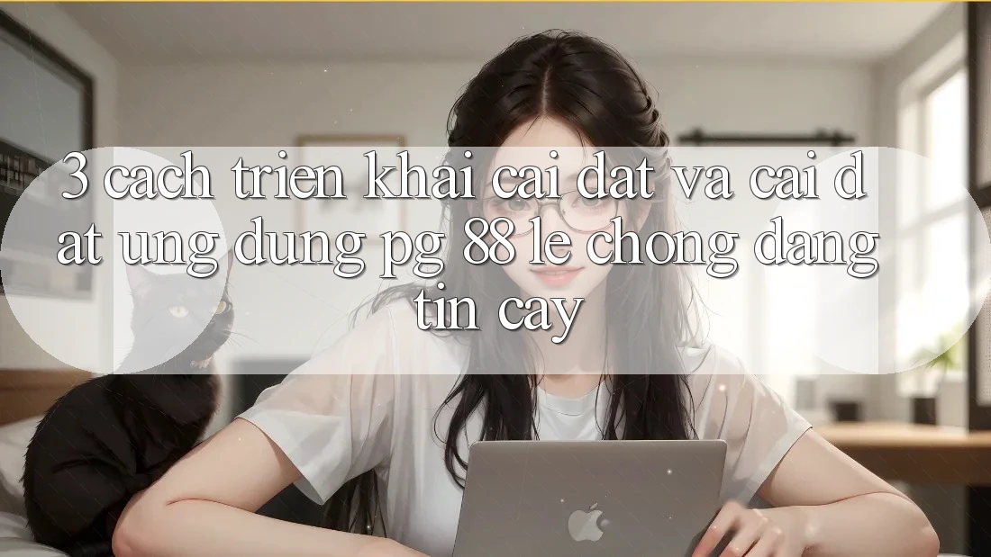 3. Cách triển khai Cài đặt Và Cài Đặt Ứng dụng PG 88 Lẹ Chóng, Đáng tin cậy