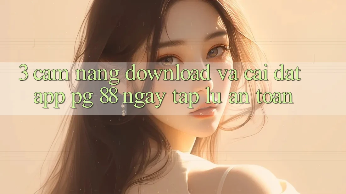 3. Cẩm nang Download Và Cài Đặt App PG 88 Ngay tắp lự, An Toàn