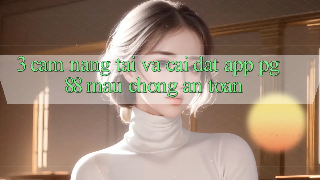 3. Cẩm nang Tải Và Cài Đặt App PG 88 Mau Chóng, An Toàn