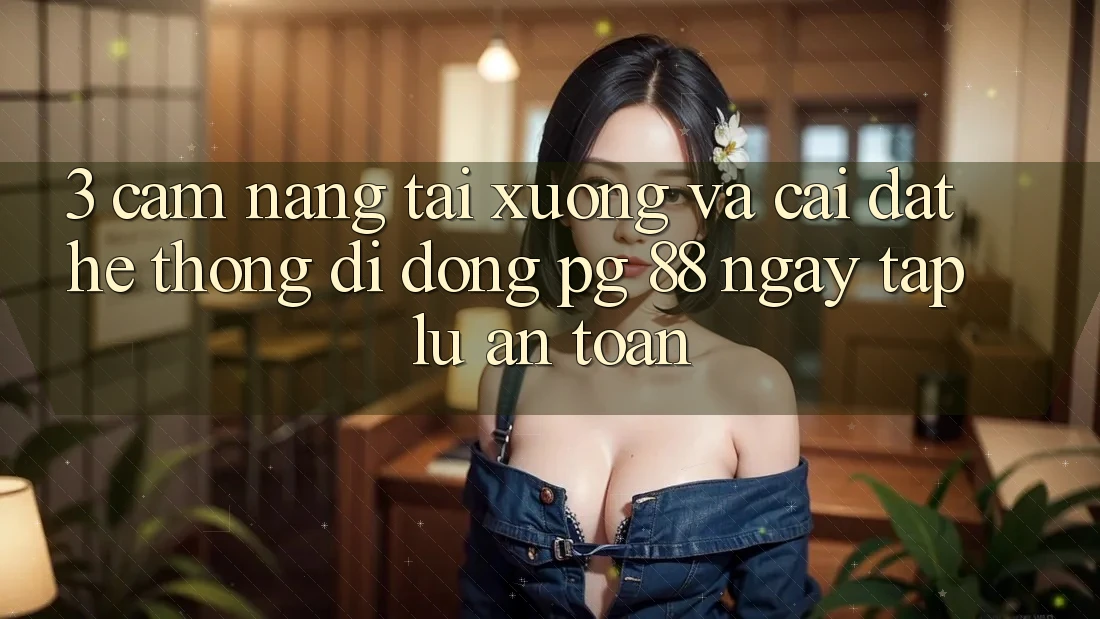 3. Cẩm nang Tải xuống Và Cài Đặt Hệ thống di động PG 88 Ngay tắp lự, An Toàn