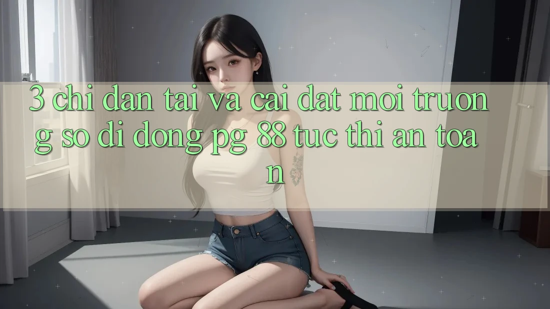 3. Chỉ dẫn Tải Và Cài Đặt Môi trường số di động PG 88 Tức thì, An Toàn