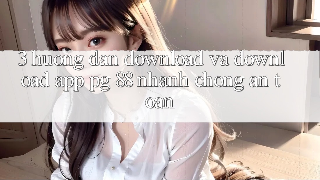 3. Hướng Dẫn Download Và Download App PG 88 Nhanh chóng, An toàn