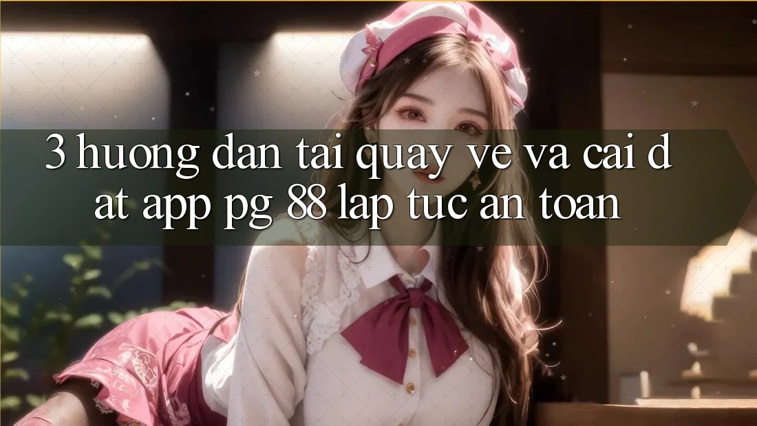 3. Hướng Dẫn Tải quay về Và Cài Đặt App PG 88 Lập tức, An Toàn