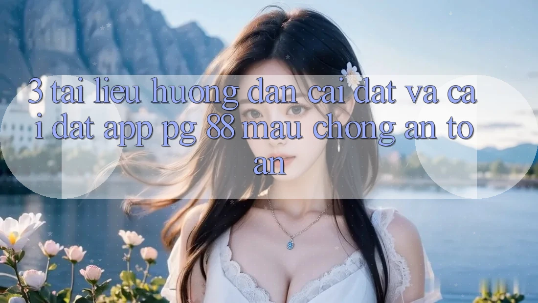 3. Tài liệu hướng dẫn Cài đặt Và Cài Đặt App PG 88 Mau Chóng, An Toàn
