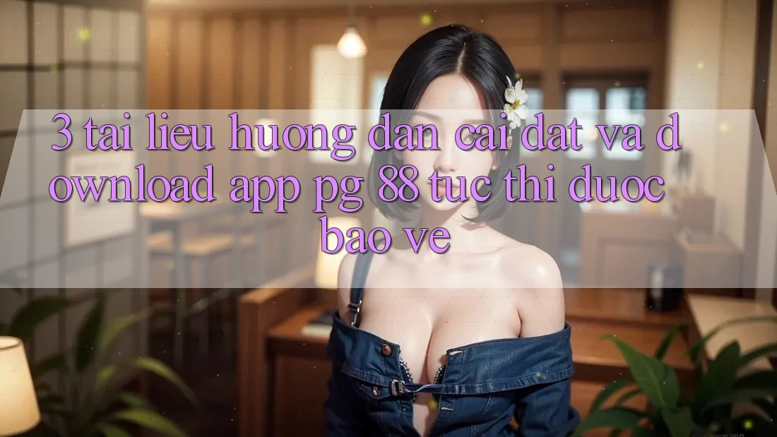 3. Tài liệu hướng dẫn Cài đặt Và Download App PG 88 Tức thì, Được bảo vệ