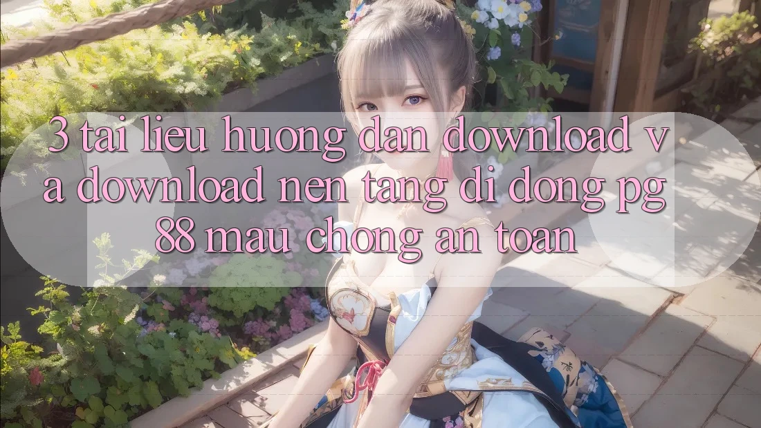 3. Tài liệu hướng dẫn Download Và Download Nền tảng di động PG 88 Mau Chóng, An Toàn