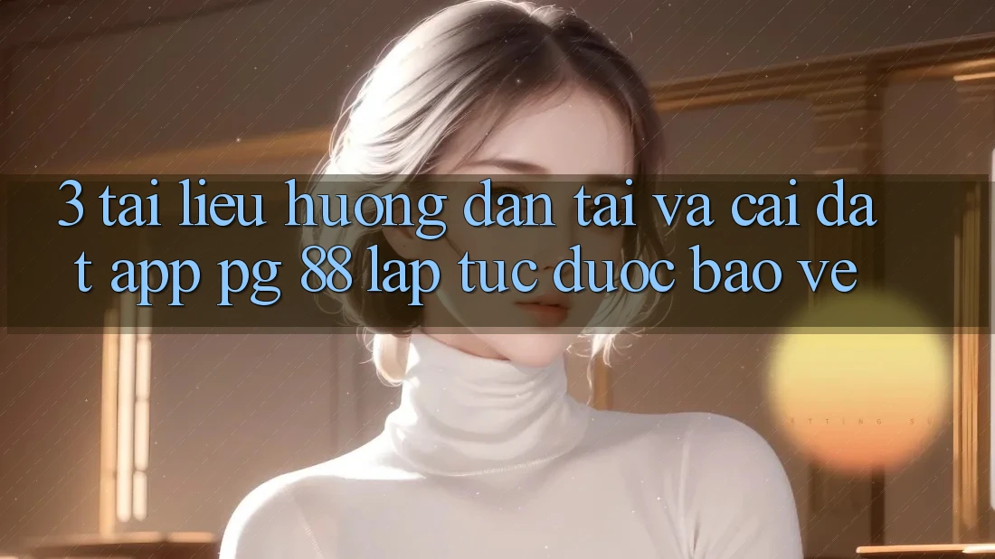 3. Tài liệu hướng dẫn Tải Và Cài Đặt App PG 88 Lập tức, Được bảo vệ