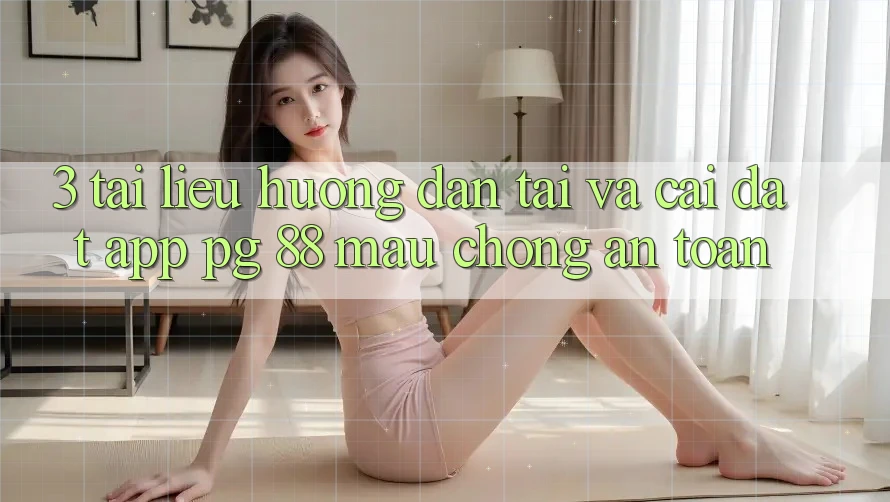 3. Tài liệu hướng dẫn Tải Và Cài Đặt App PG 88 Mau Chóng, An Toàn 3. Tài liệu hướng dẫn Tải Và Cài Đặt App PG 88 Mau Chóng, An Toàn