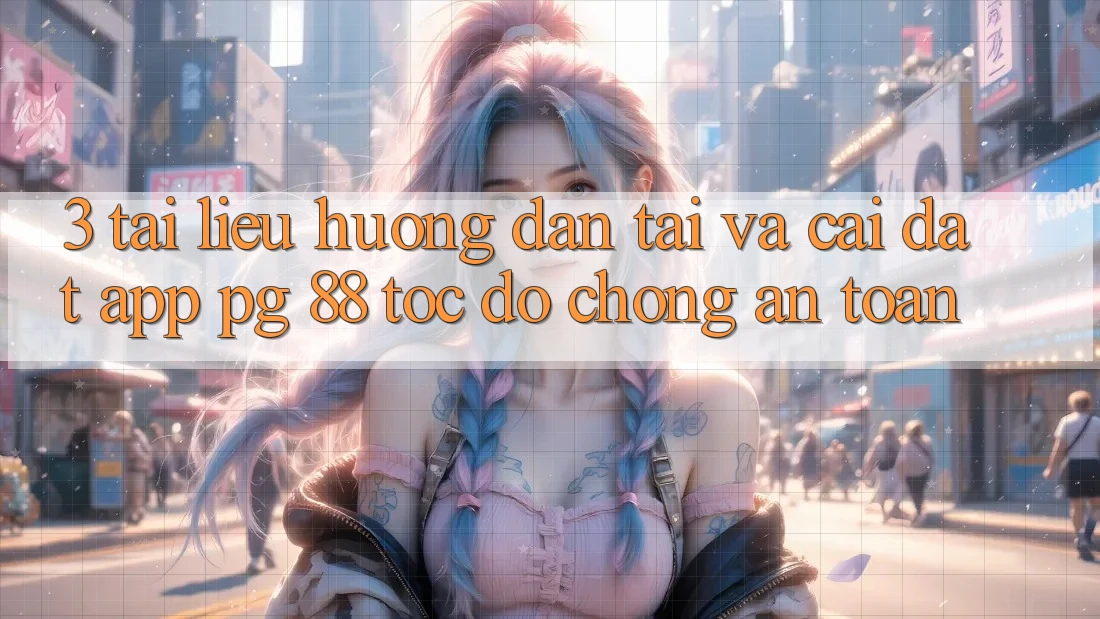 3. Tài liệu hướng dẫn Tải Và Cài Đặt App PG 88 Tốc độ Chóng, An Toàn