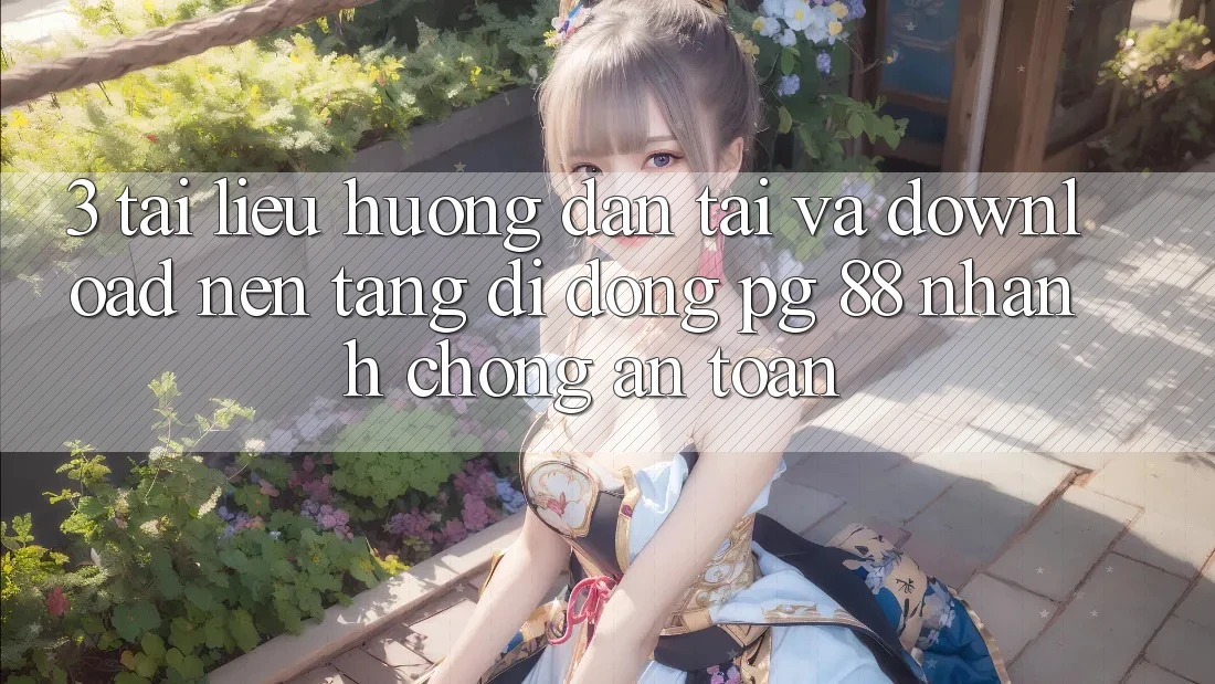 3. Tài liệu hướng dẫn Tải Và Download Nền tảng di động PG 88 Nhanh Chóng, An Toàn