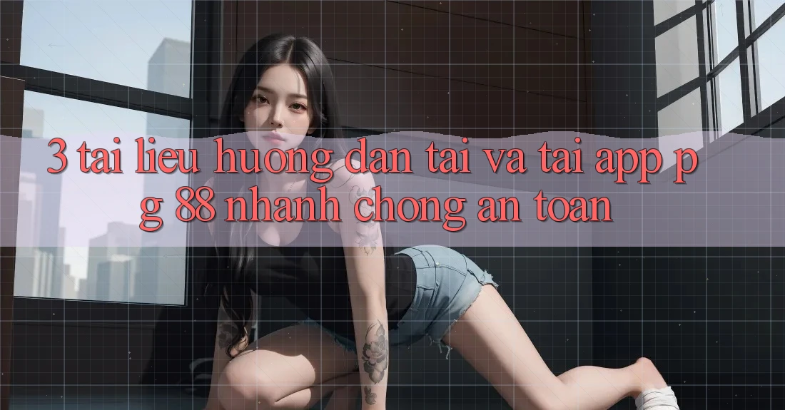 3. Tài liệu hướng dẫn Tải Và Tải App PG 88 Nhanh chóng, An Toàn