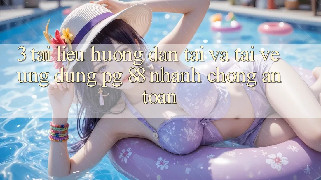 3. Tài liệu hướng dẫn Tải Và Tải về Ứng dụng PG 88 Nhanh Chóng, An Toàn