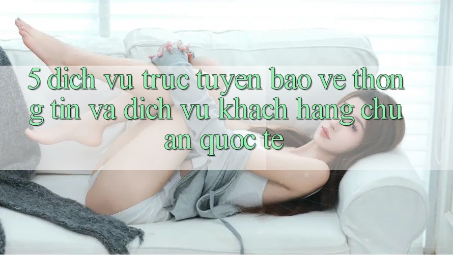 5. Dịch vụ trực tuyến Bảo vệ thông tin Và Dịch Vụ Khách Hàng Chuẩn Quốc Tế