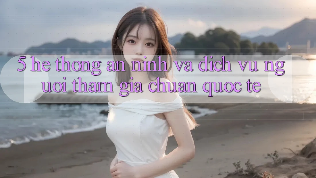 5. Hệ thống An ninh Và Dịch Vụ Người tham gia Chuẩn Quốc Tế