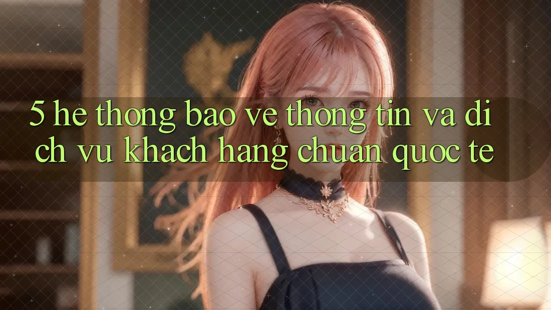 5. Hệ Thống Bảo vệ thông tin Và Dịch Vụ Khách Hàng Chuẩn Quốc Tế