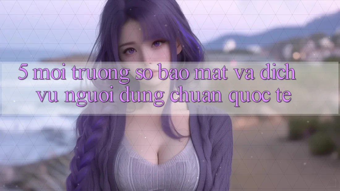 5. Môi trường số Bảo Mật Và Dịch Vụ Người dùng Chuẩn Quốc Tế
