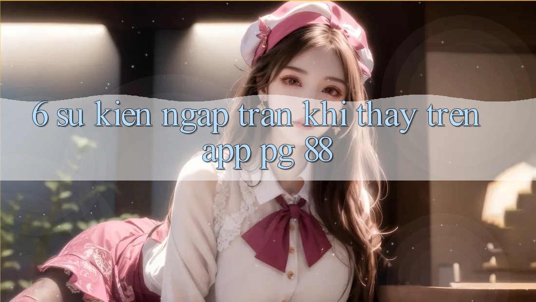 6. Sự kiện Ngập Tràn Khi Thấy Trên App PG 88