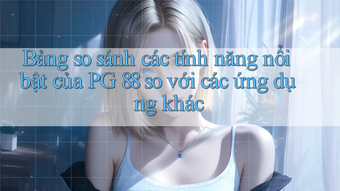 Bảng so sánh các tính năng nổi bật của PG 88 so với các ứng dụng khác