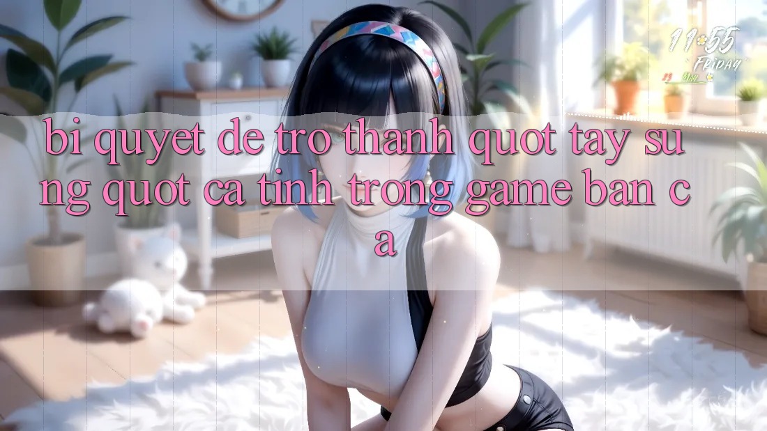 Bí Quyết Để Trở Thành " Tay Súng" Cá Tính Trong Game Bắn Cá
