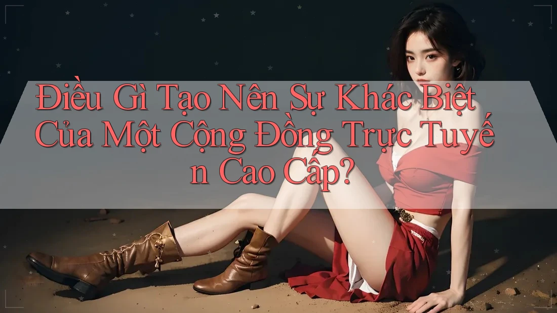 Điều Gì Tạo Nên Sự Khác Biệt Của Một Cộng Đồng Trực Tuyến Cao Cấp?