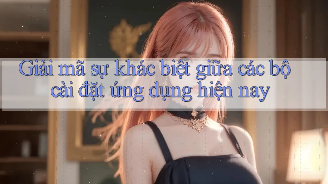 Giải mã sự khác biệt giữa các bộ cài đặt ứng dụng hiện nay