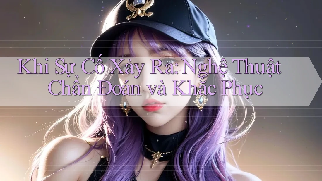 Khi Sự Cố Xảy Ra: Nghệ Thuật Chẩn Đoán và Khắc Phục