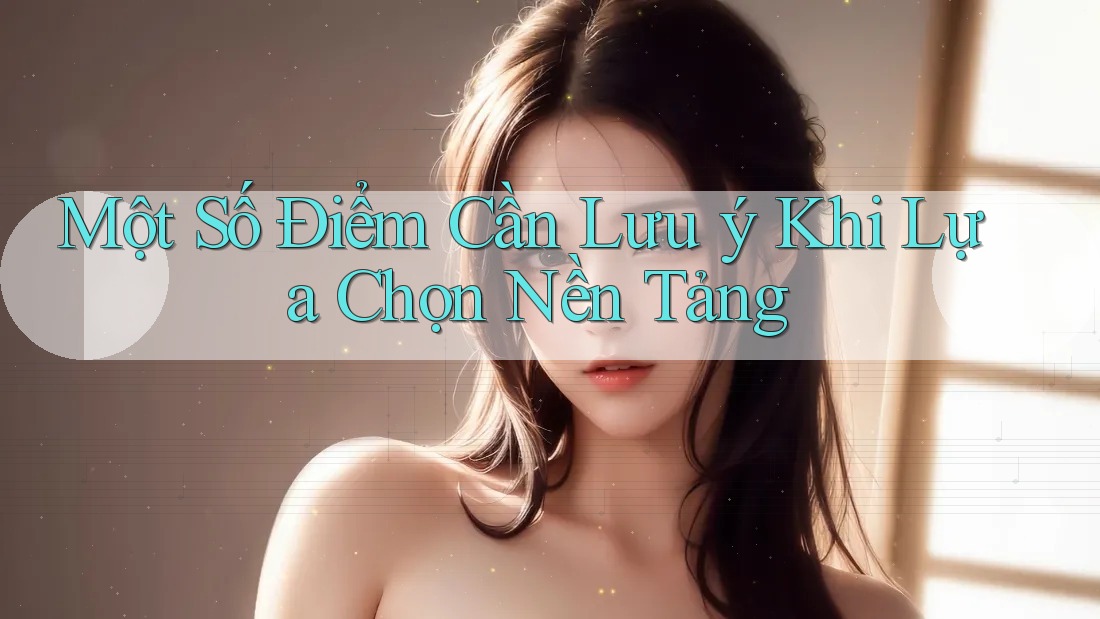 Một Số Điểm Cần Lưu ý Khi Lựa Chọn Nền Tảng