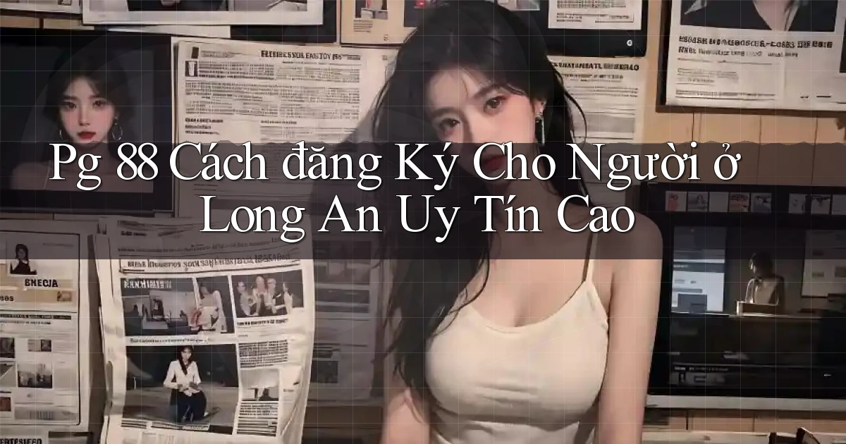 pg 88 cách đăng ký cho người ở Long An uy tín cao