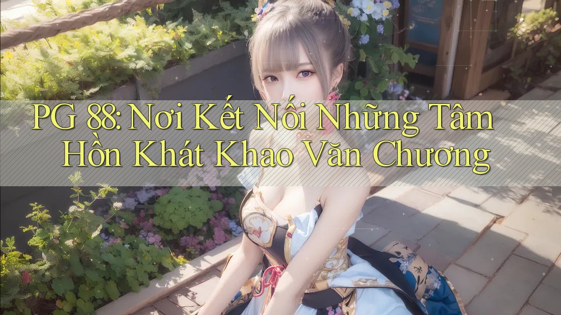 PG 88: Nơi Kết Nối Những Tâm Hồn Khát Khao Văn Chương PG 88: Nơi Kết Nối Những Tâm Hồn Khát Khao Văn Chương