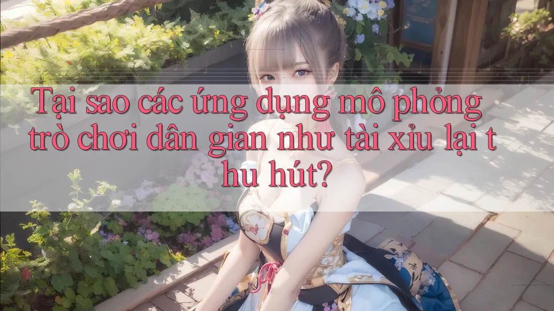 Tại sao các ứng dụng mô phỏng trò chơi dân gian như tài xỉu lại thu hút?