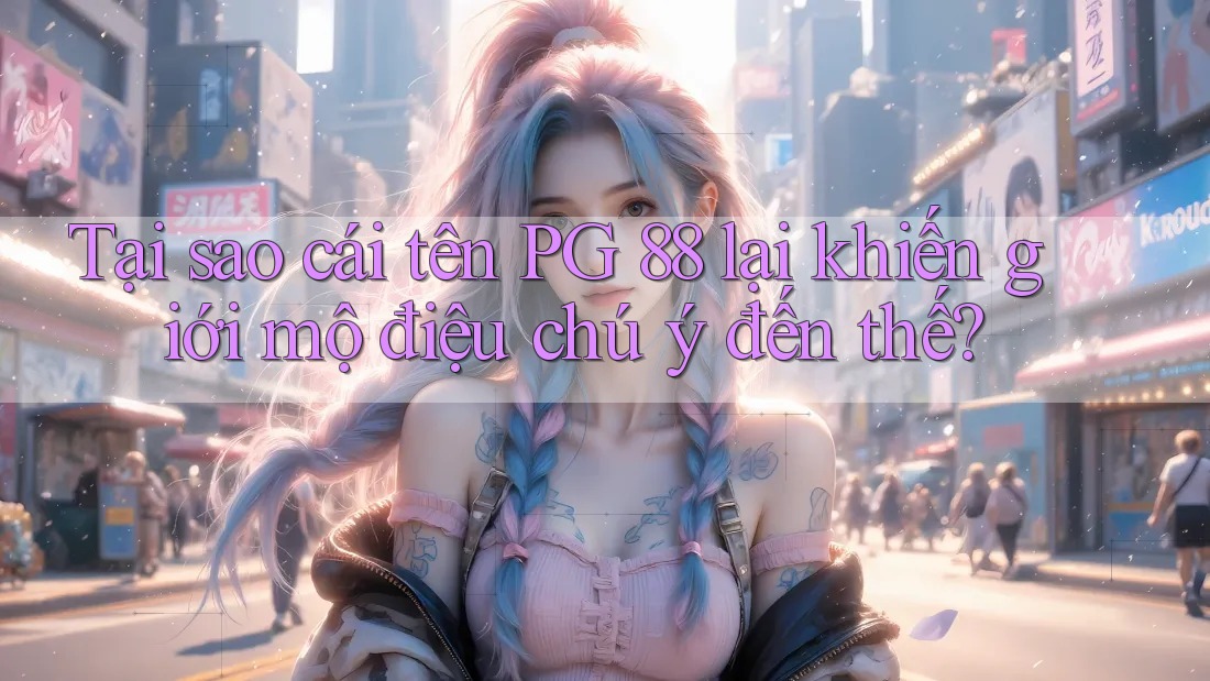Tại sao cái tên PG 88 lại khiến giới mộ điệu chú ý đến thế?