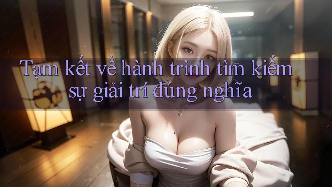 Tạm kết về hành trình tìm kiếm sự giải trí đúng nghĩa